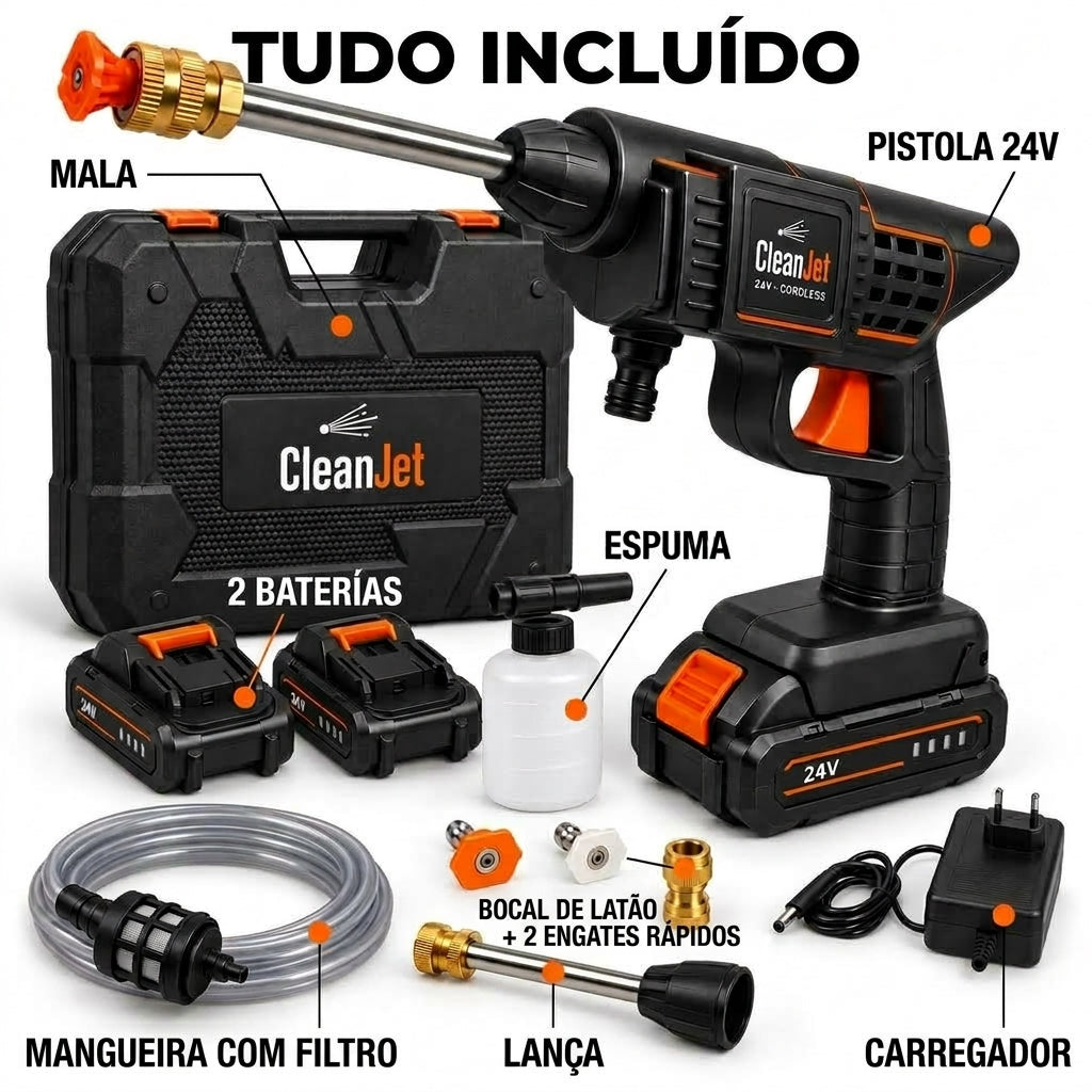 Kit CleanJet™ + 2 Baterias de Oferta