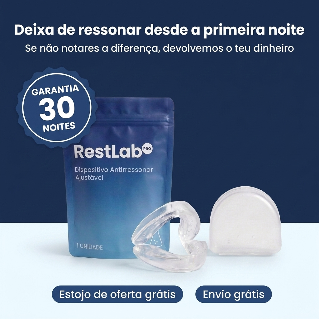 Pare de Ressonar Já na Primeira Noite - RestLab