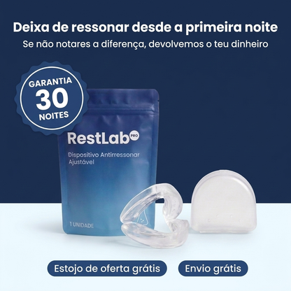 Pare de Ressonar Já na Primeira Noite - RestLab