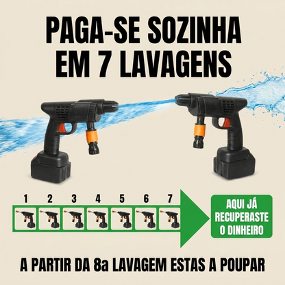 AquaPress - Pistola de água sob pressão. Sem fios (Top 2026)
