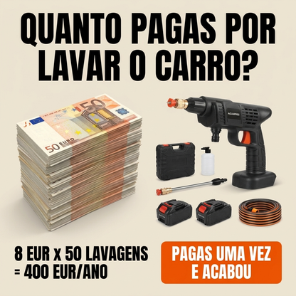 AquaPress - Pistola de água sob pressão. Sem fios (Top 2026)