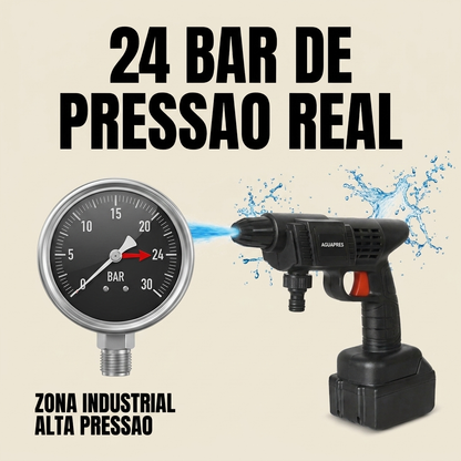 AquaPress - Pistola de água sob pressão. Sem fios (Top 2026)