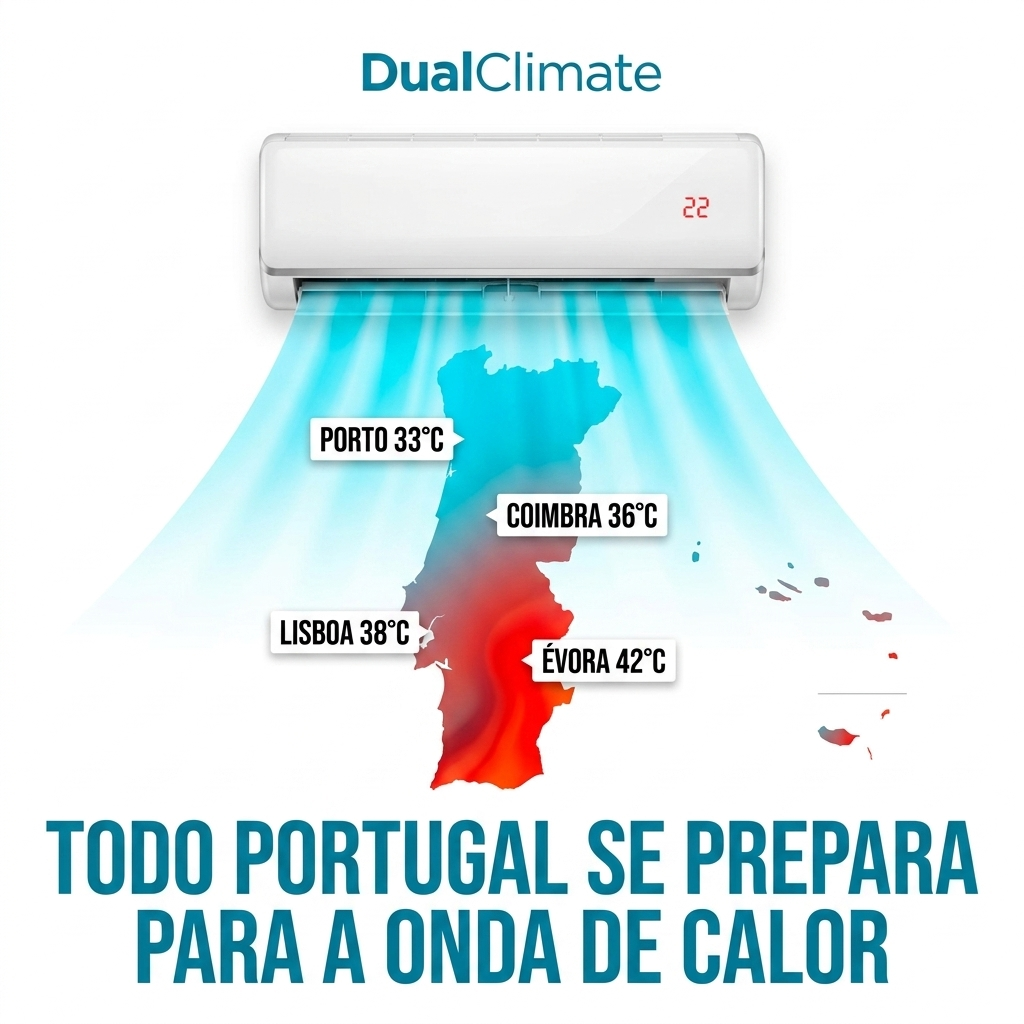 DualClimate - Mini Ar Condicionado 2 em 1 - Top 2026