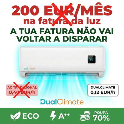 DualClimate - Mini Ar Condicionado 2 em 1 - Top 2026