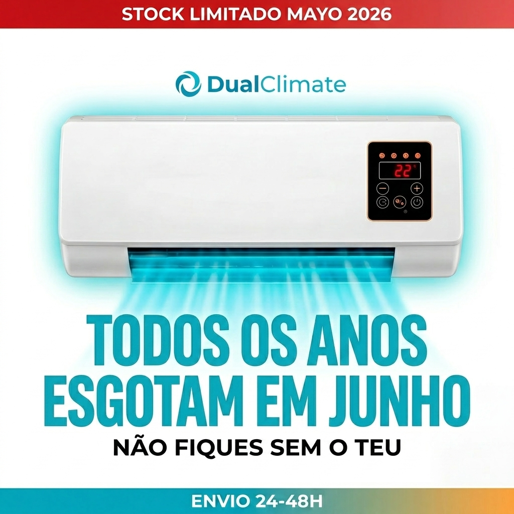 DualClimate - Mini Ar Condicionado 2 em 1 - Top 2026