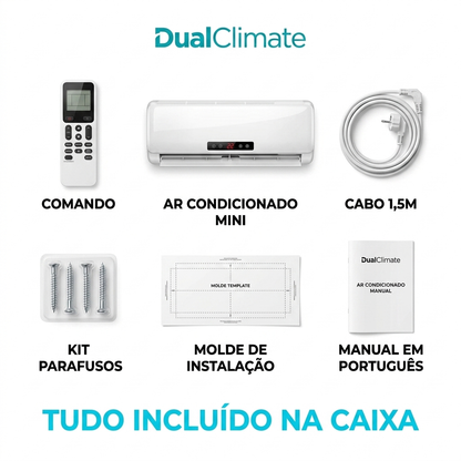 DualClimate - Mini Ar Condicionado 2 em 1 - Top 2026