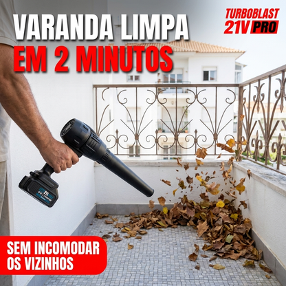 TurboBlast 21V Pro - Duas Baterias de Oferta