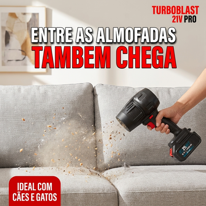 TurboBlast 21V Pro - Duas Baterias de Oferta