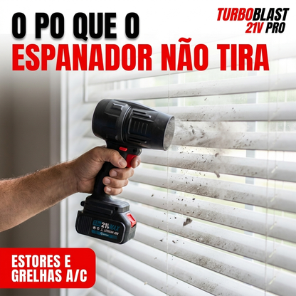 TurboBlast 21V Pro - Duas Baterias de Oferta