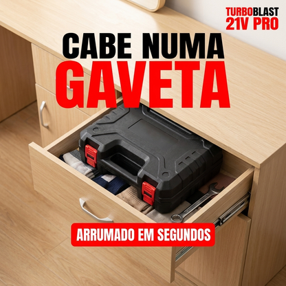 TurboBlast 21V Pro - Duas Baterias de Oferta