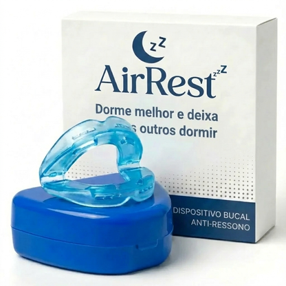 AirRest™ 2026 | Bucal anti-roncos e anti-apneia