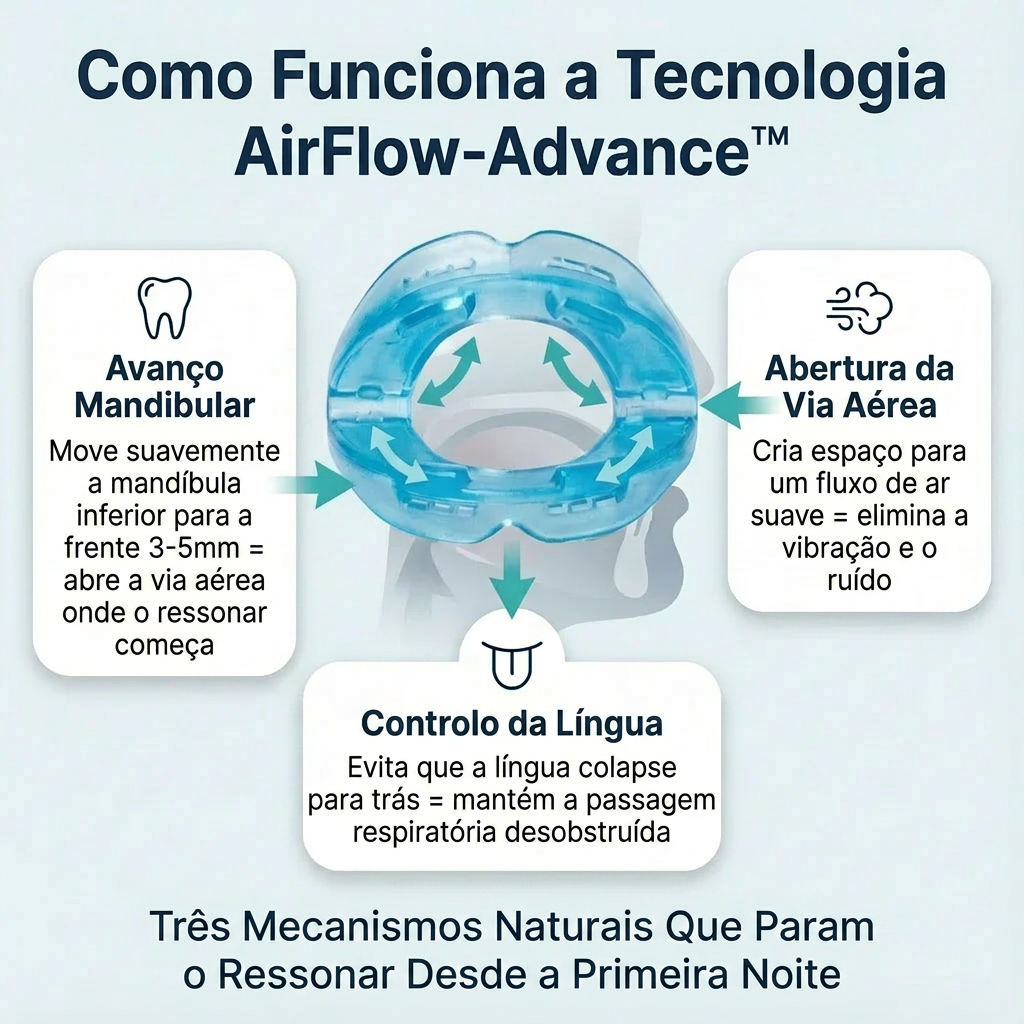 AirRest™ 2026 | Bucal anti-roncos e anti-apneia