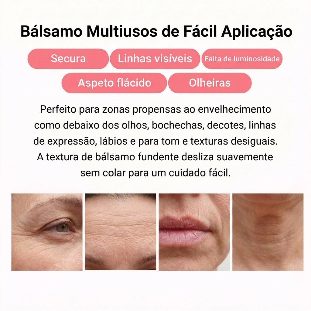 Bálsamo Hidratante de Colagénio AntiRugas (OFERTA 1 + 1 GRÁTIS)