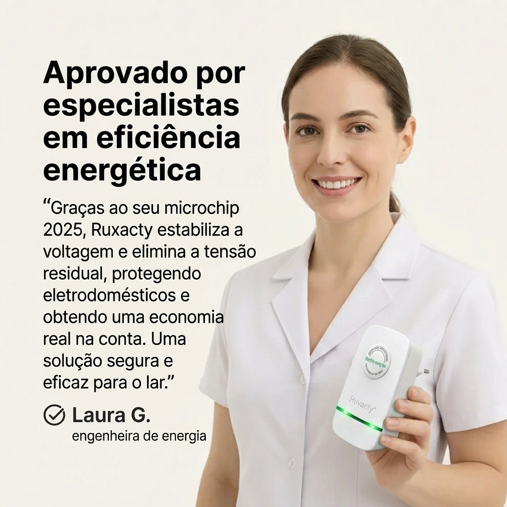 Poupador de Energia Ruxacty (a partir de 30% de Poupança no Primeiro Mês)