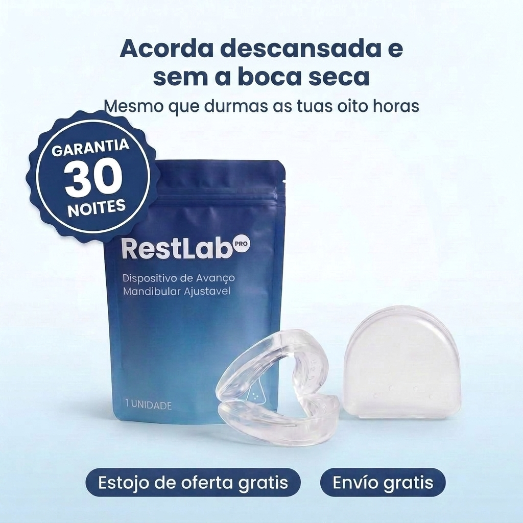 Acorda descansada e sem a boca seca