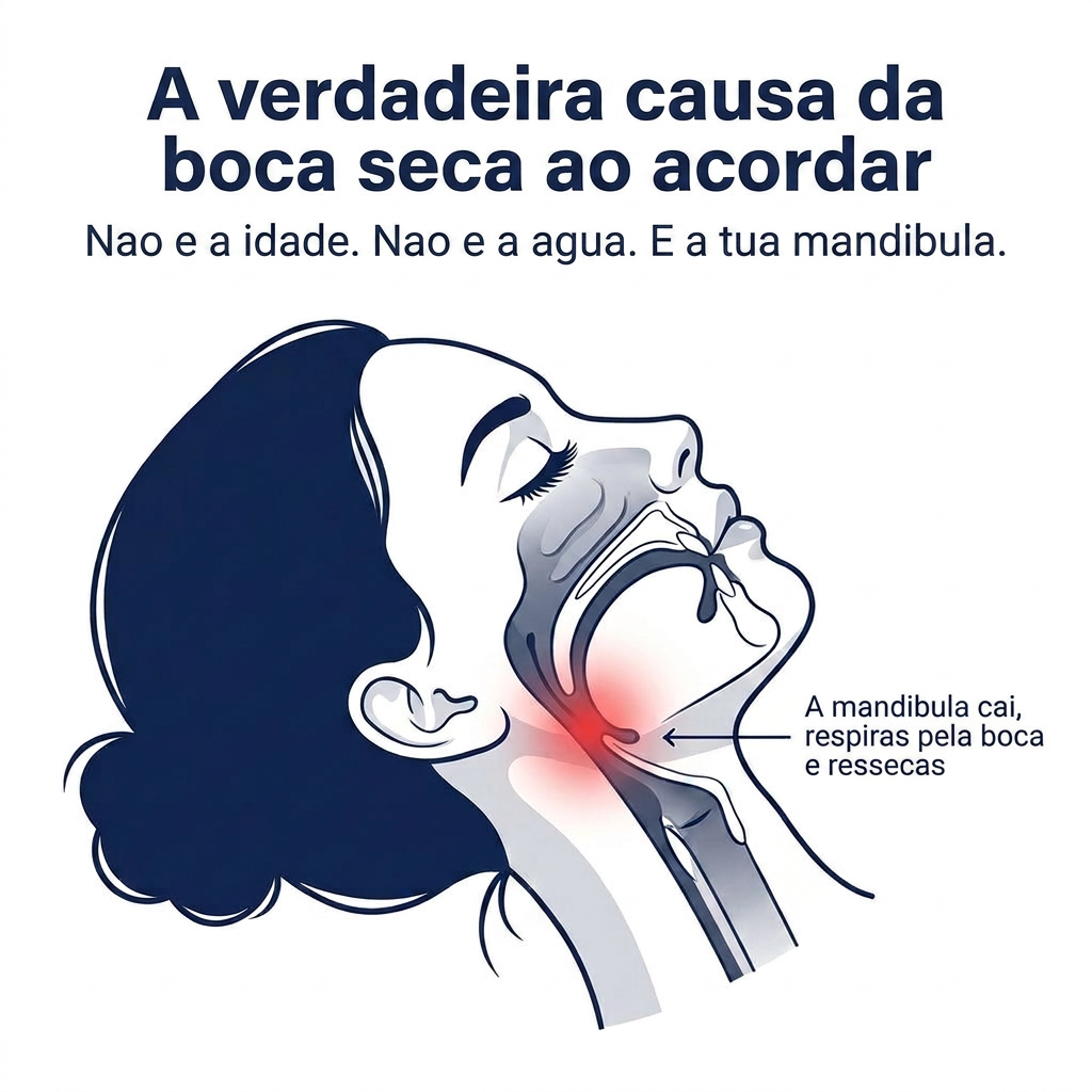 A verdadeira causa da boca seca